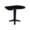 International Concepts 42 in. Solid Wood Round Dual Drop Leaf Dining Pedestal Table - 36.3 in.High in Black K46-42DPT-23B-36 - alternate 7